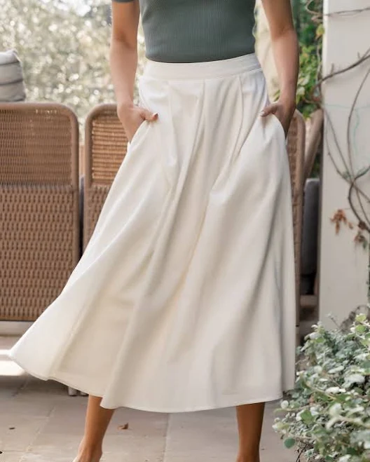 bottom Baltic Born Women's Katie Pleated Midi Skirt Baltic Born $39