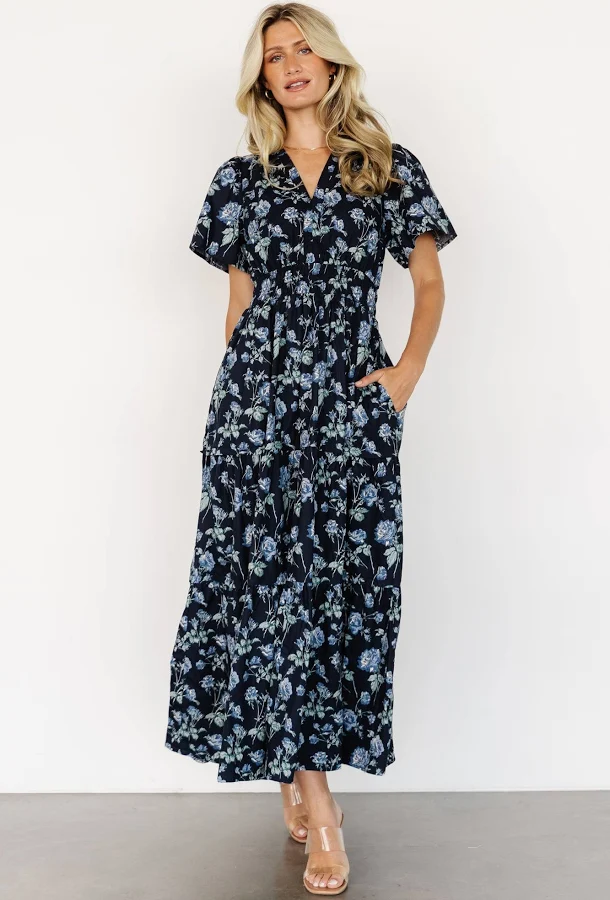 dress Baltic Born Women's Kristin Floral Maxi Dress Baltic Born $85