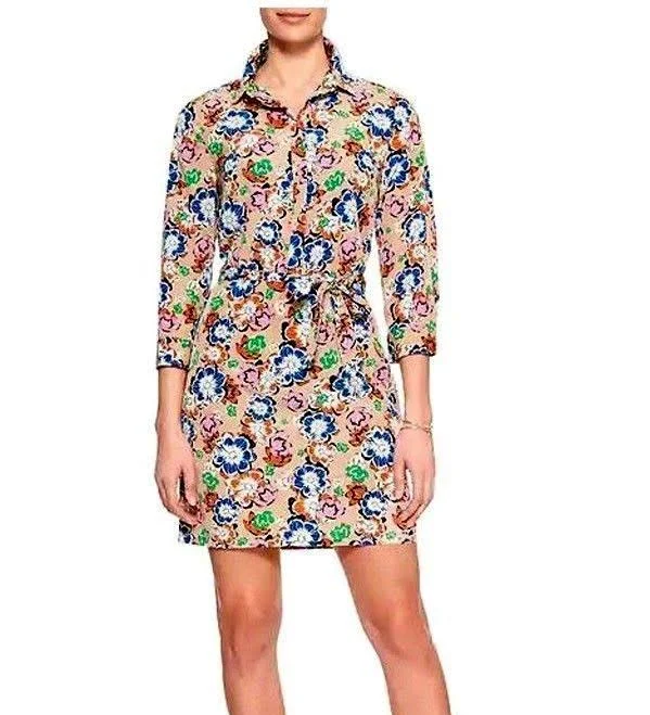 dress Banana Republic Factory Women's Floral Shirtdress Multi Color Size 14 eBay - shopdotkom $48.99