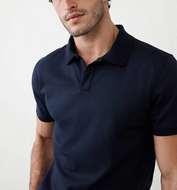 top Banana Republic Luxe Touch Polo Banana Republic Factory $39