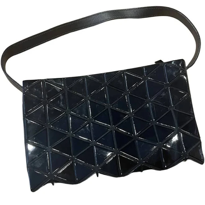 bag BAOBAB Geometric Patent Leather Clutch Bag Vestiaire Collective $299