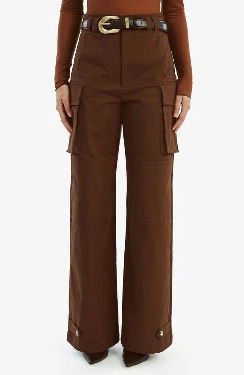 pants Bardot Women's Tybi High Waist Wide Leg Cargo Pants Nordstrom $129
