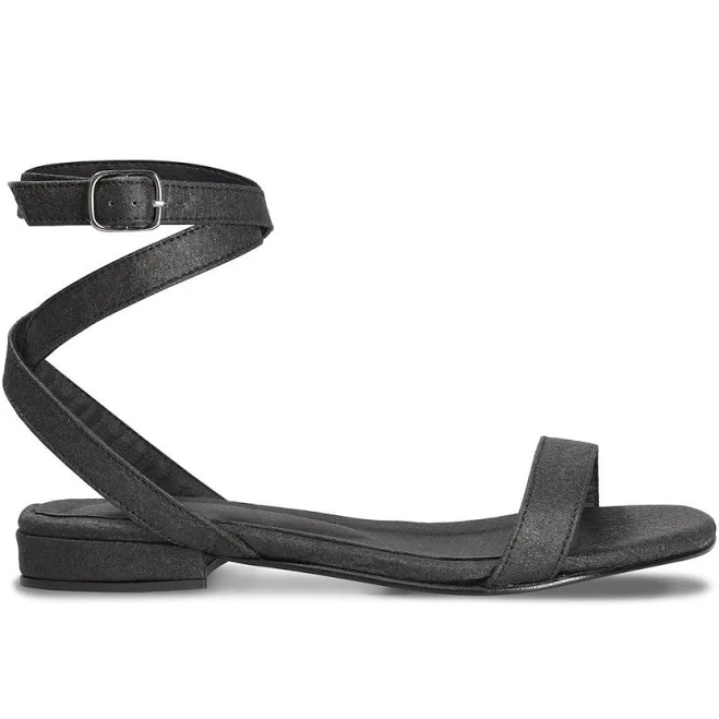 shoes Basil Vegan Sandals With Ankle Straps Urbankissed $58.01