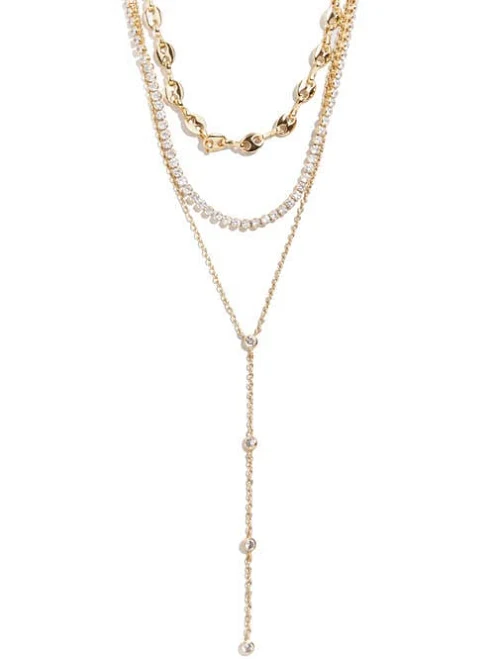accessory BaubleBar Carina Lariat Layered Necklace Nordstrom $78