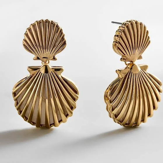 accessory BaubleBar Marni Seashell Drop Earrings BaubleBar $48