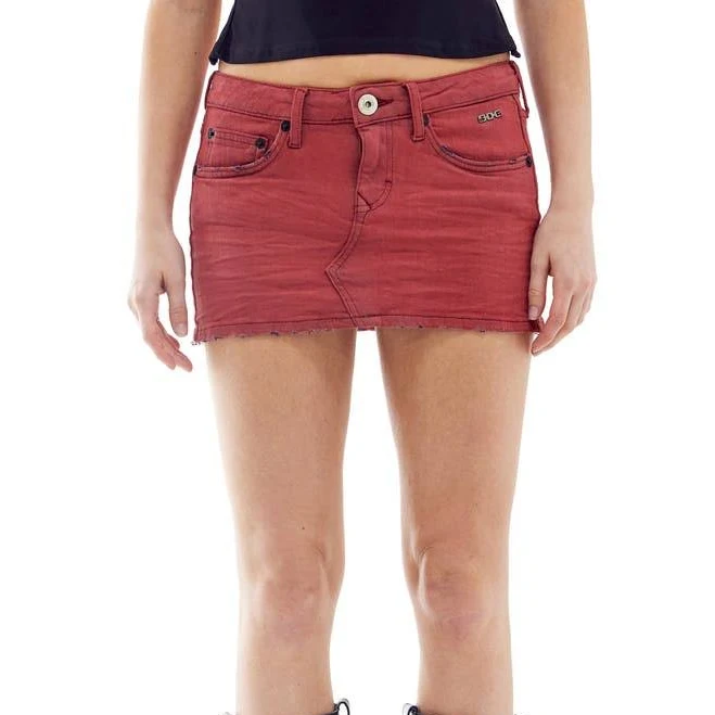 ultra-mini skirt BDG Low Rise Denim Miniskirt Nordstrom Rack $14.98