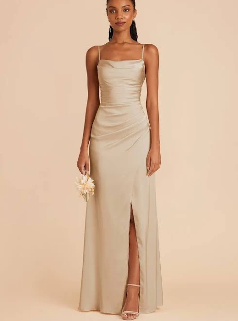dress Birdy Grey Lydia Matte Satin Bridesmaid Dress Birdy Grey $125