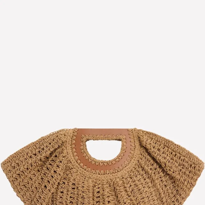 bag Boden Women's Raffia Moon Clutch Boden $74.25