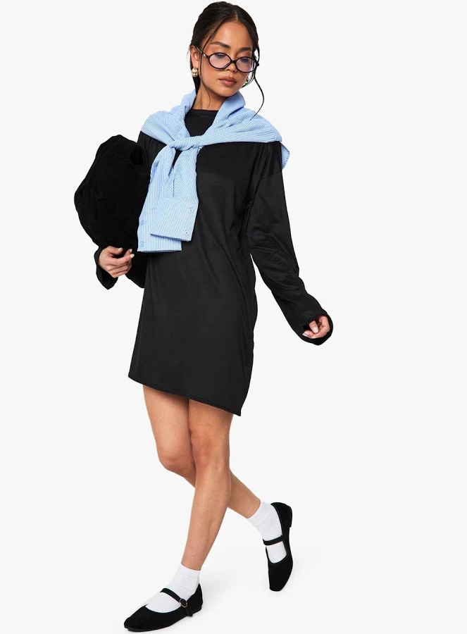 dress Boohoo Women's Oversized T-Shirt Dress boohoo USA $18