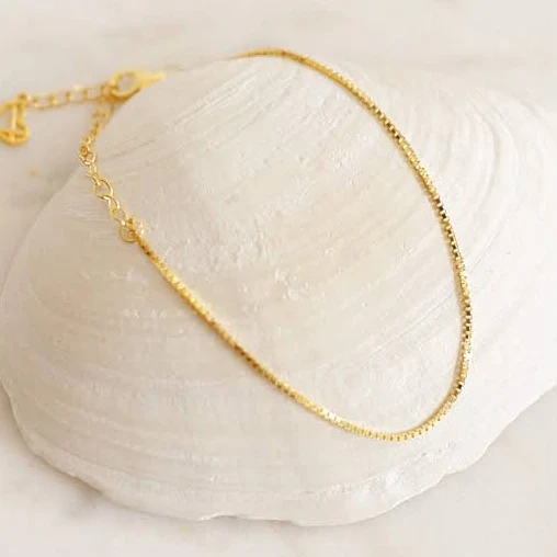 accessory Caitlyn Minimalist Dainty Box Chain Link Bracelet Caitlyn Minimalist $28