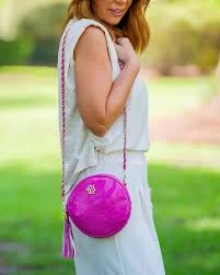 bag Cece Circular Crossbody Brick and Row $72