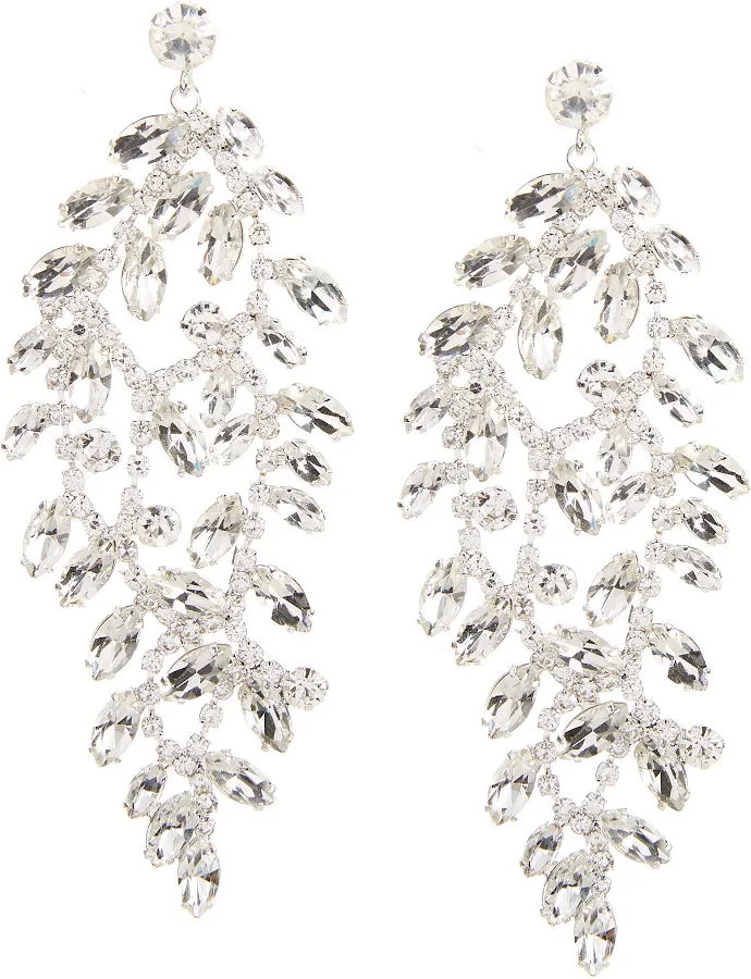 accessory Cezanne Eveline Crystal Chandelier Earrings Dillard's $48