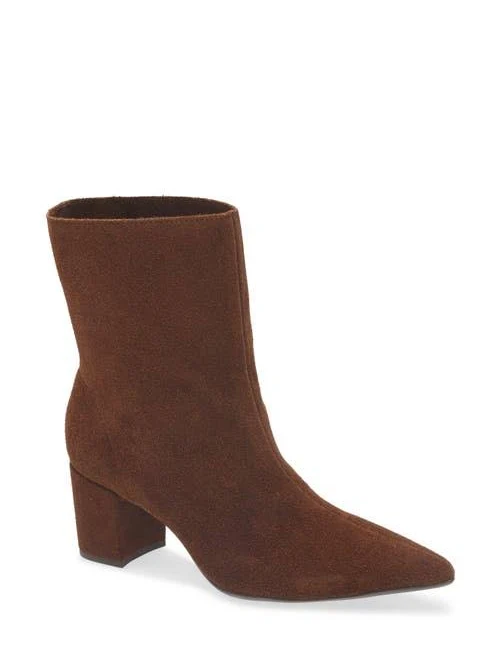 shoes Chocolat Blu Women's Lynette Block Heel Ankle Boots Nordstrom $180