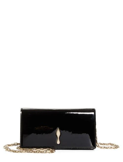 bag Christian Louboutin Bettina Patent Calf Leather Clutch Nordstrom $1490