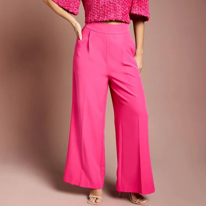pants Coast Women's Wide Leg Crepe Trousers Debenhams.us $77