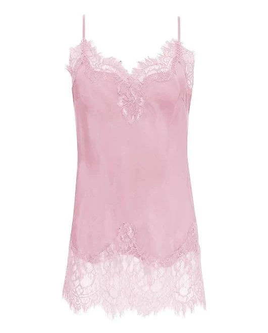 bodysuit Coco Lace Silk Cami Gold Hawk Clothing $175