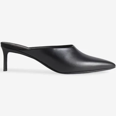 shoes CO's Pointed Toe Calf Skin Leather Mule CO $475