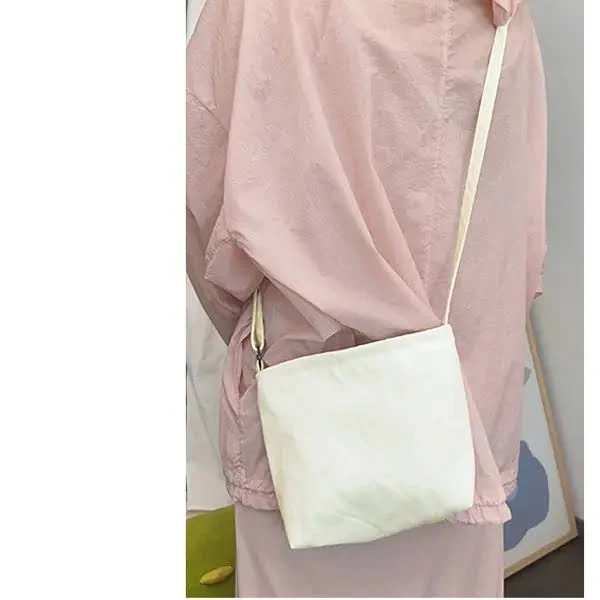 bag Cotton Canvas Mini Crossbody Bag 4customize $3.29