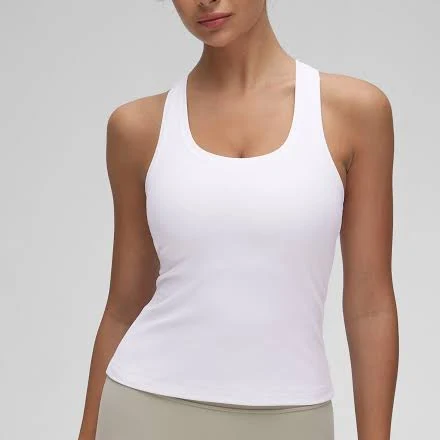 top CRZ YOGA Women's Butterluxe Racerback Waist Length Tank shop.crzyoga.com $26