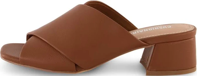 shoes Cushionaire Women's Garland Cross Band Block Heel Sandal with Memory Foam Cushionaire $39.99