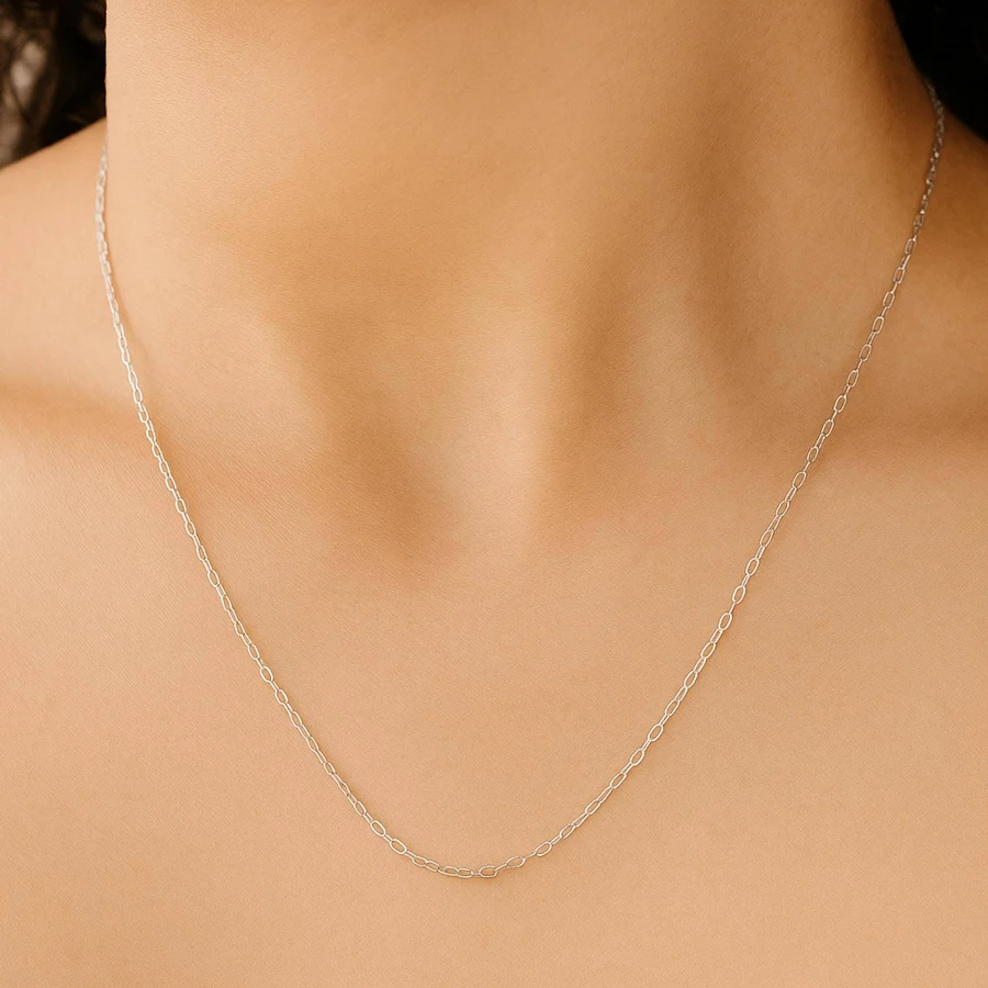 accessory Dainty Minimalist Layered Silver Necklace Etsy - MoonliSilverDesigns $26.6