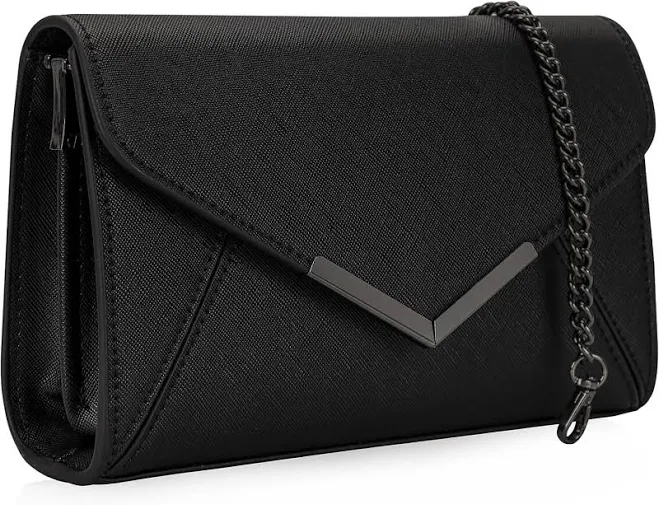 bag DEXMAY Women Envelope Clutch Faux Saffiano Leather Evening Handbag Foldover Clutch Bag Formal Dressy Purse eBay - mohamad50 $43.26