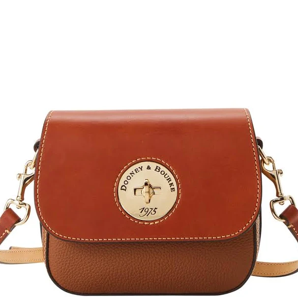 bag Dooney & Bourke Women's Pebble Turnlock Flap Leather Crossbody Bag Dooney & Bourke $129