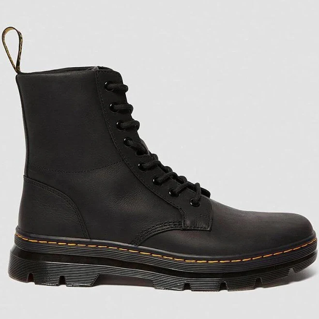 shoes Dr. Martens Combs Leather Casual Boots Buckle $105
