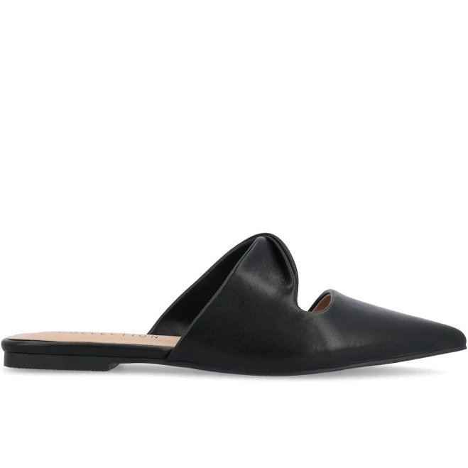 shoes ENNISS Women's Vegan Leather Mule Flats DSW $49.99