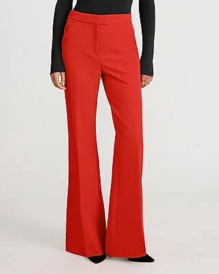 trousers Express Women's Editor Signature Stretch High Waisted Flare Trousers Express $69