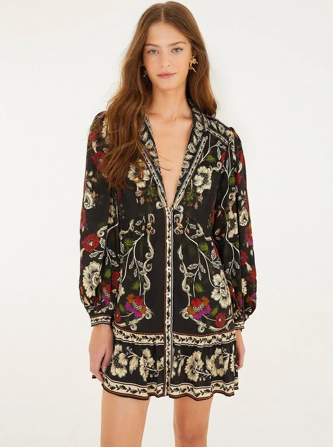 dress FARM Rio Rococo Flowers Mini Dress Farm Rio $173