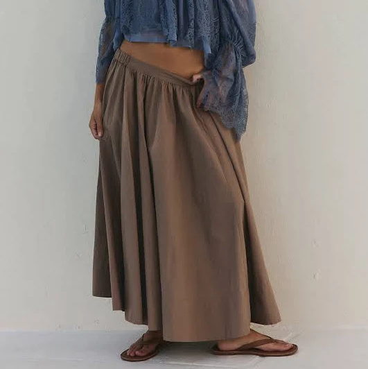 skirt Free People Lowen Midi Skirt Free People $60