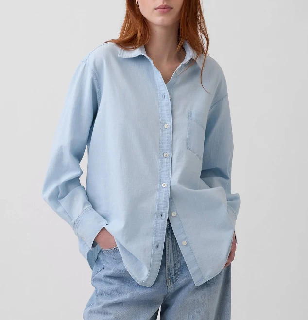 oversized shirt Gap Women's Denim Big Shirt Gap $63