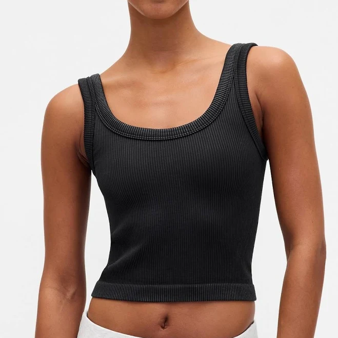 top Gap Women's Gapfit Seamless Rib Tank Top Gap $12.99
