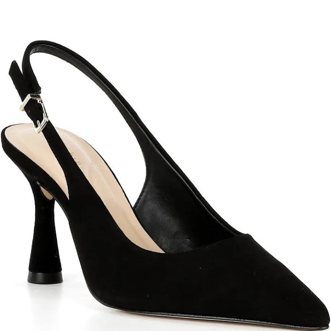 shoes Gianni Bini Ellanor Suede Slingback Pumps Dillard's $119.99