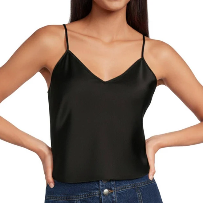 cami top Gianni Bini Harper Satin V-Neck Cami Dillard's $49