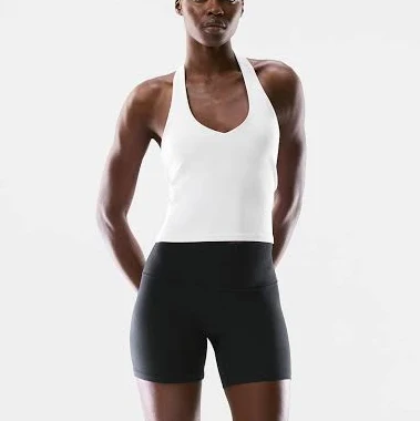 top Golden Women's New Butter Prime Halter Top Aritzia $58