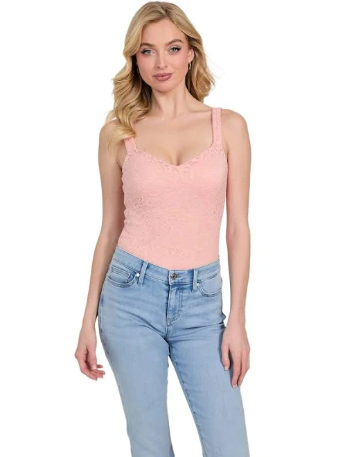 bodysuit GUESS Women's Factory Avery Lace Bodysuit Guess Factory $27.47