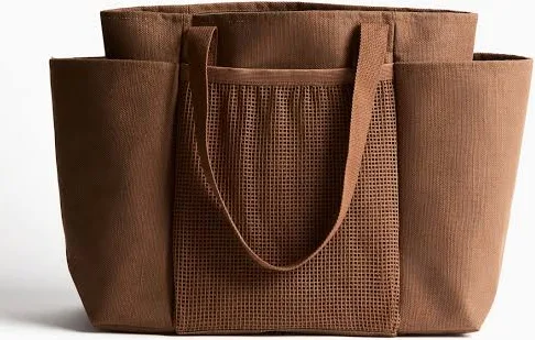 bag H&M Home Beige Large Jute-Blend Shopper H&M $29.99