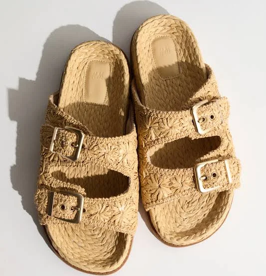 shoes H&M Ladies Espadrille-Style Sandals H&M $44.99