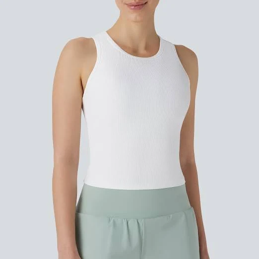 top Halara Ribbed Racerback Tank Top halara $39.95