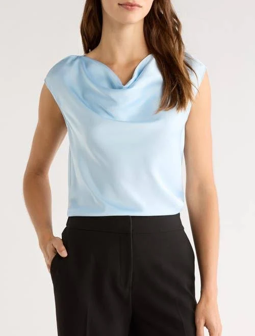 cowl neck top Halogen Women's Cowl Neck Sleeveless Top Nordstrom $49