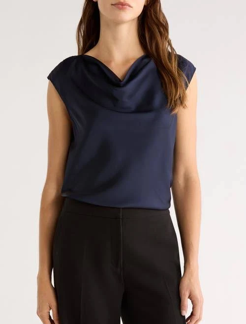 top Halogen Women's Cowl Neck Sleeveless Top Nordstrom $49