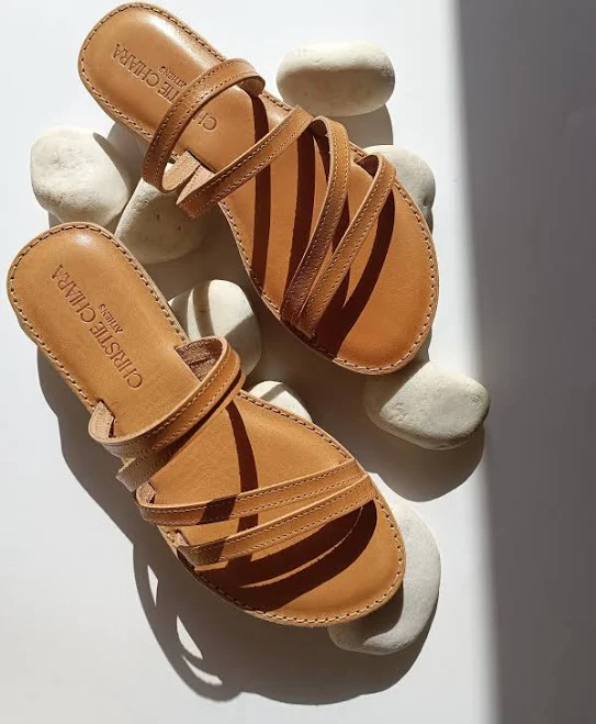 shoes Handmade Greek Leather Strappy Sandals Etsy - ChristieChiaraSandal $87.4