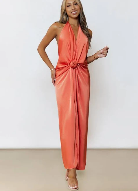 dress Hello Molly Through My Soul Halter Maxi Dress Hello Molly US $95