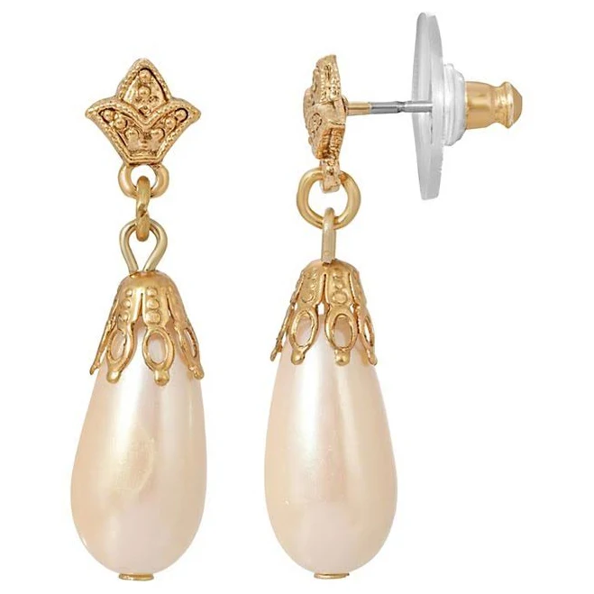 accessory Her Majesties Faux Pearl Drop Earrings Kohl's $27.2