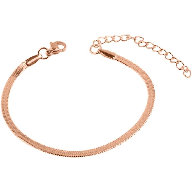 accessory Herringbone Bracelet Gold Inspirational Jewelry by Mint & Lily Mint & Lily $29