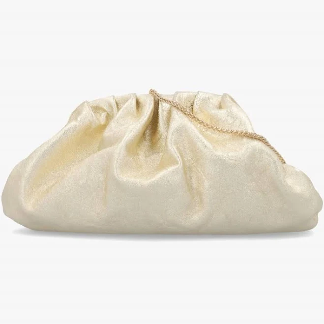 bag Inrouche Leather Ruched Clutch Bag Daniel Footwear $99.47