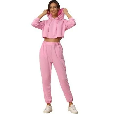 matching set Inspire Chic Women's 2 Piece Sweatsuit Set Target $29.99