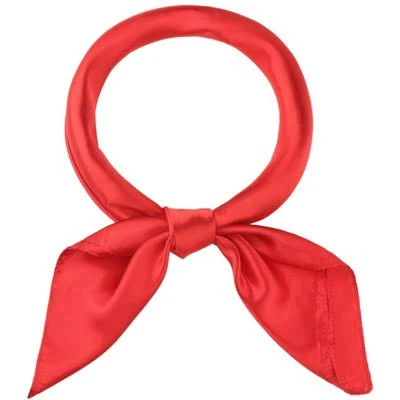 accessory Inspire Chic Women's Satin Square Scarf Neckerchief Bandana Target $11.99